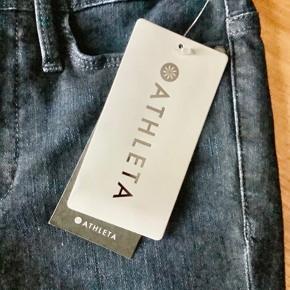 NWT Athleta Sculptek Skinny Jean Overdye Wash - Picture 6 of 8